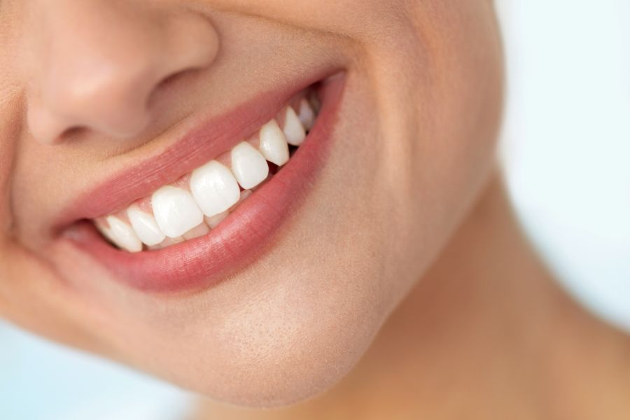 closeup of teeth